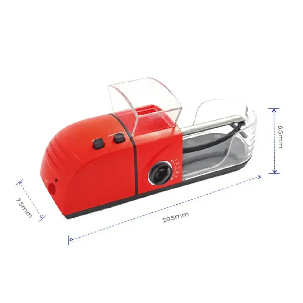 Rolo de cigarro elétrico automático A100-240V, injetor de rolamento de tabaco 78mm, ferramenta para fumar, acessórios para fumar, tomada ue/eua