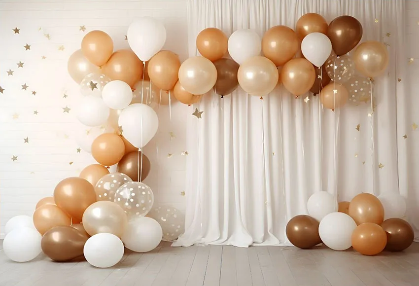 Mehofond Photography Background Gold Glitter Balloons Stars Kids Birthday Party Cake Samsh Portrait Decor Backdrop Photo Studio