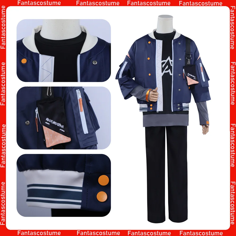 

Zenless Cosplay Zone Zero Shirt Pants Coat Outfits Adult Game Roleplay Clothing Halloween Carnival Disguise Party Costume Suit