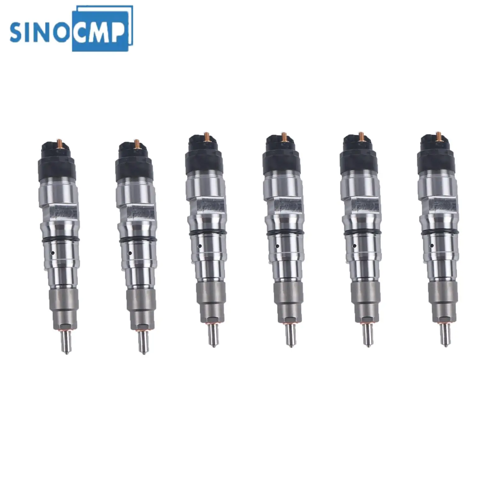 

6 шт. 0445120268 400903-00046 топливная форсунка для двигателя Daewoo Doosan DX140 DX225 DX340, аксессуары для экскаваторов, запасная часть