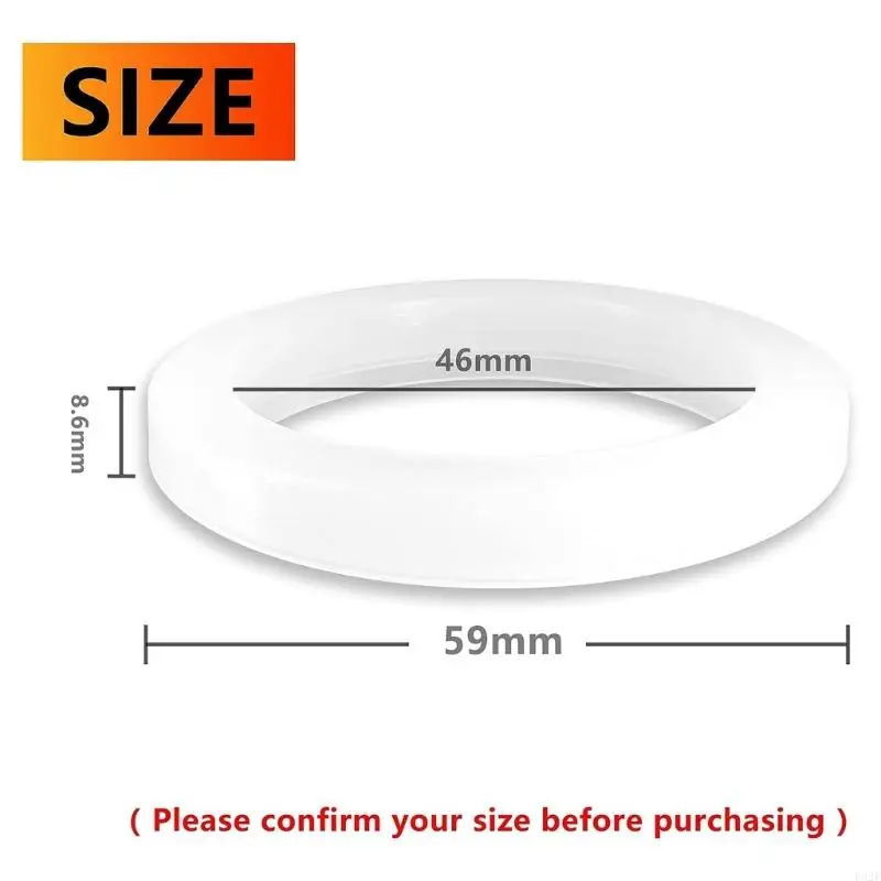 F92F 2/4pcs مجموعة حشية Silicone Group Group Group Placket لـ EC685/EC680/EC850