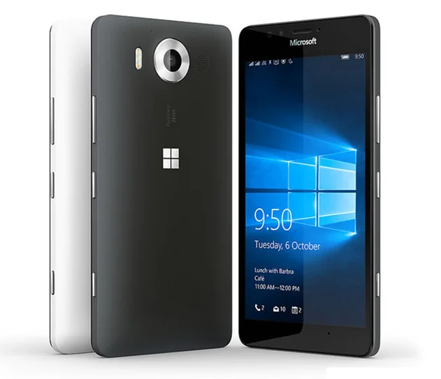 

Original Unlocked Microsoft Lumia 950 4G 20MP 5.7" WIFI 3GB+32GB Bluetooth Mobile Phone Made in Finland Free Shipping