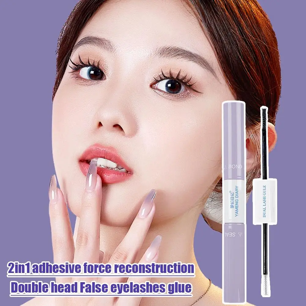 Dual End Cluster Lash Bond En Seal Cluster Lijm Voor Individuele Wimpers Diy Wimper Extensions Mascara Wimper Voor Vrouwen Gir P7o4