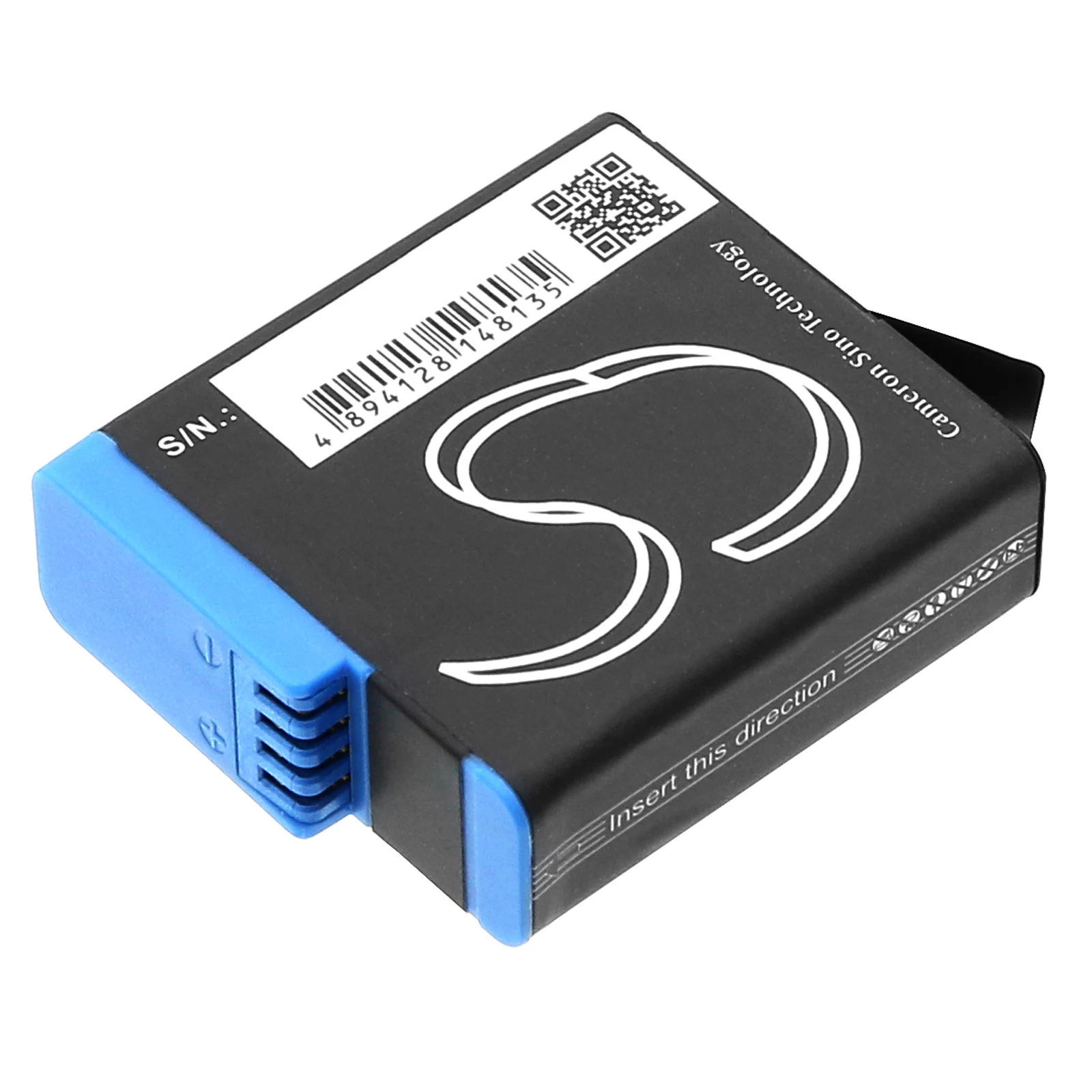 Battery for GoPro Hero 8 Black,Hero 7 Black,Hero 6 Black,Hero 5 Black,HD8.01,Hero 8,Hero 7 White PN:SPJB1B (1220mAh) 3.85V