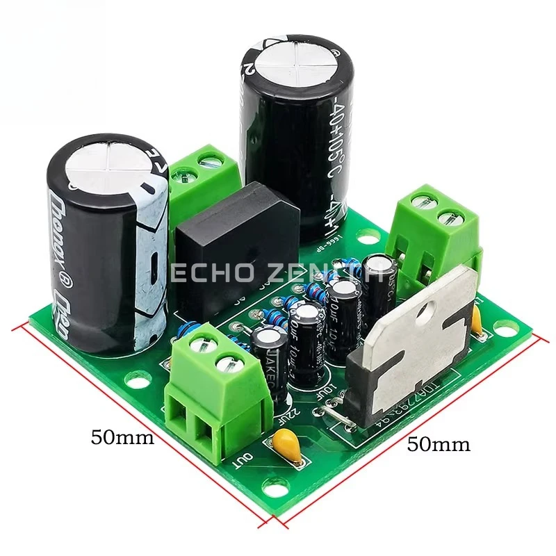 TDA7294 Digital Power Amplifier Board 100W High Power Dual 12-32V Single Channel Audio Amplifier Module for DIY Speaker