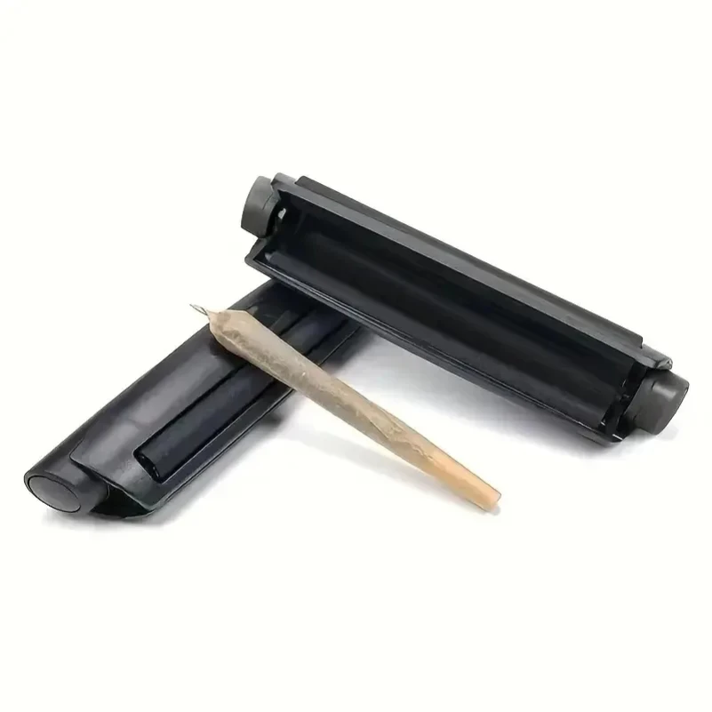 Portable Manual Cigarette Rolling Machine Quick Tobacco Maker Equipment Plastic Winder Raw Grass Herb Filler Smoking Accessories view 3