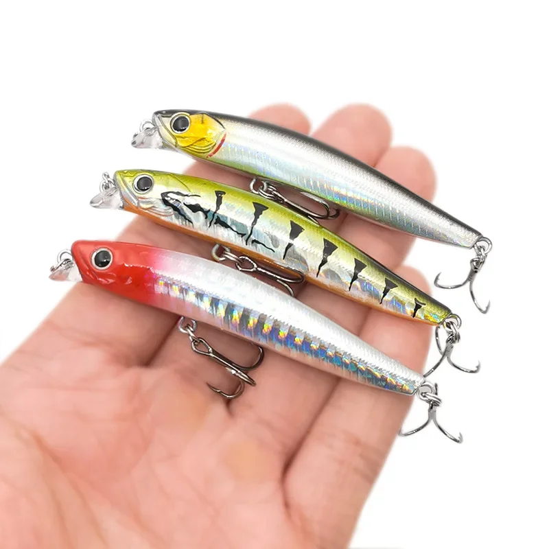 New High Quality Thrill Stick Fishing Lure 7cm 10g Sinking Pencil Long casting Shad Minnow Artificial Bait Pike Lures Tackle