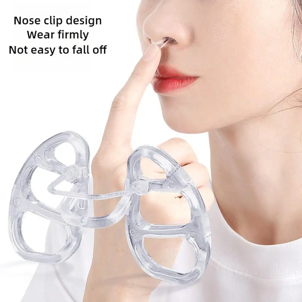 1 PC Anti Snore Nose CLIP อุปกรณ์หยุดการนอนกรน Sleeping Aid อุปกรณ์ Breathe Aid Dilators จมูก Anti-Snoring สําหรับการนอนหลับที่ดีขึ้น