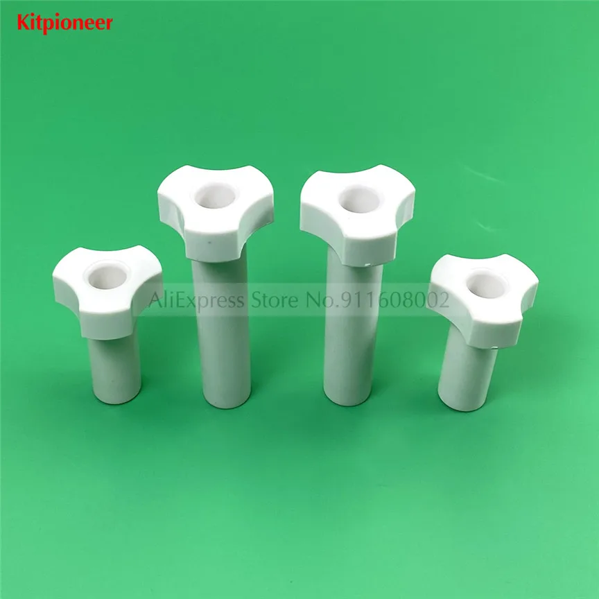 น็อตยึดน็อตสกรูสำหรับ mql 4ชิ้นสีขาวใหม่อุปกรณ์เครื่องทำไอศกรีม M8 2ยาว + 2สั้น