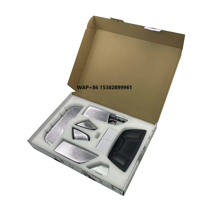 

Car Interior Upgrade Audio Speaker Horn LED Cover Auto Ambient Lights for 7 Series Upgrade Interior