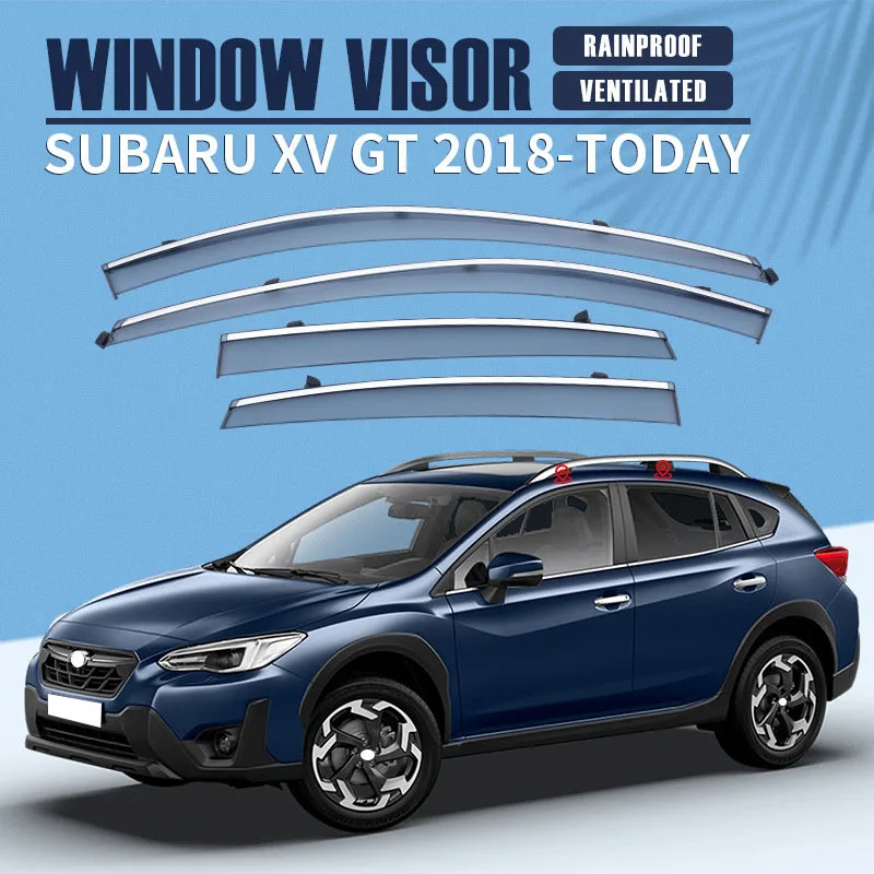 

Защитный козырек для автомобиля, стекло для Subaru XV Crosstrek GP, защита от погоды