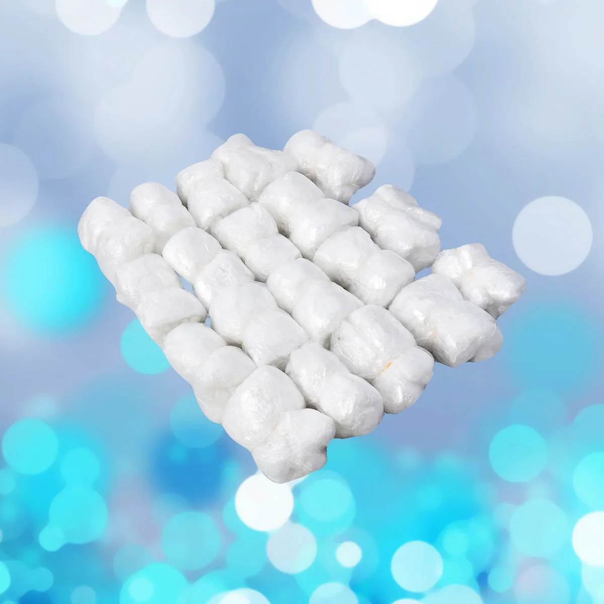 

100Pcs Reusable Soft Elastic Shower Caps Waterproof for Hair Protection Bath Spa Cooking Makeup Travel Home Hotel Salon