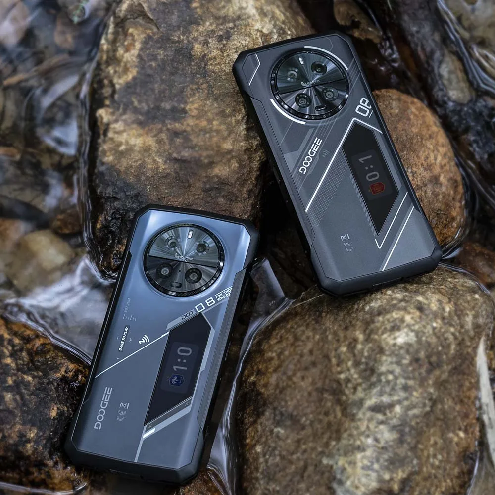 Global Version DOOGEE V40 Pro 5G Rugged Phone 6.78" Display 16GB+512GB Dimensity 7300 200MP AI Camera 8680mAh 33W Fast Charger