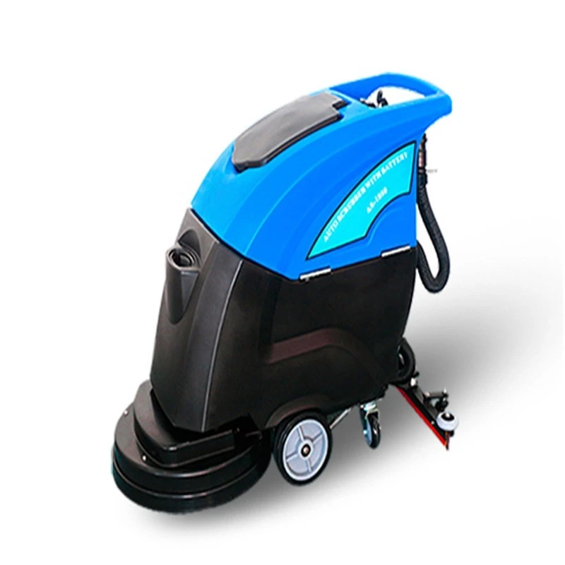 

Hand push washing machine, battery type shopping mall property supermarket hospital workshop automatic washing