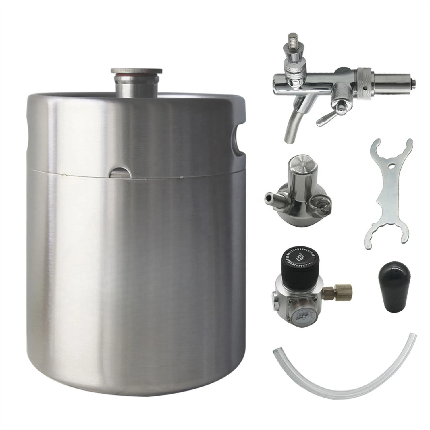 Metal Stainless Steel 2L 3.6L 5L 8/10L Craft Beer Mini Barrel Syrup Brewing Barrel