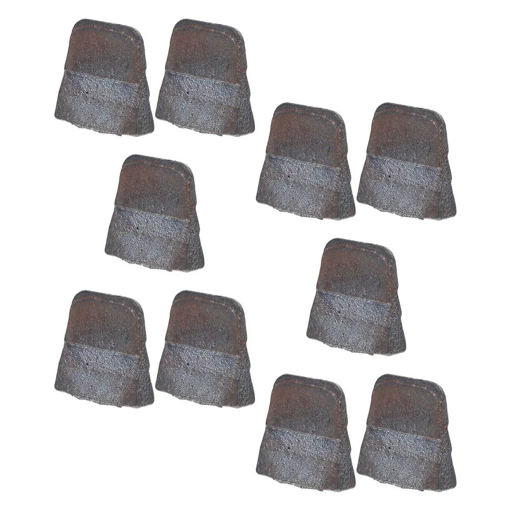 

10pcs Fixed Wedge Axe Kit Durable Hammer Handle Replacement Shape Iron Taper Blacksmith Versatile Design Wide Application