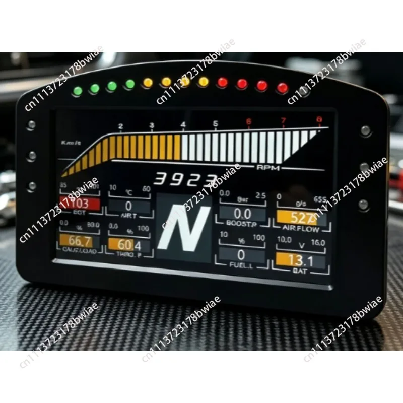 4.3 Inch Car Instrument Gear Shift Indicator Light Display, for Manual Automatic Transmission