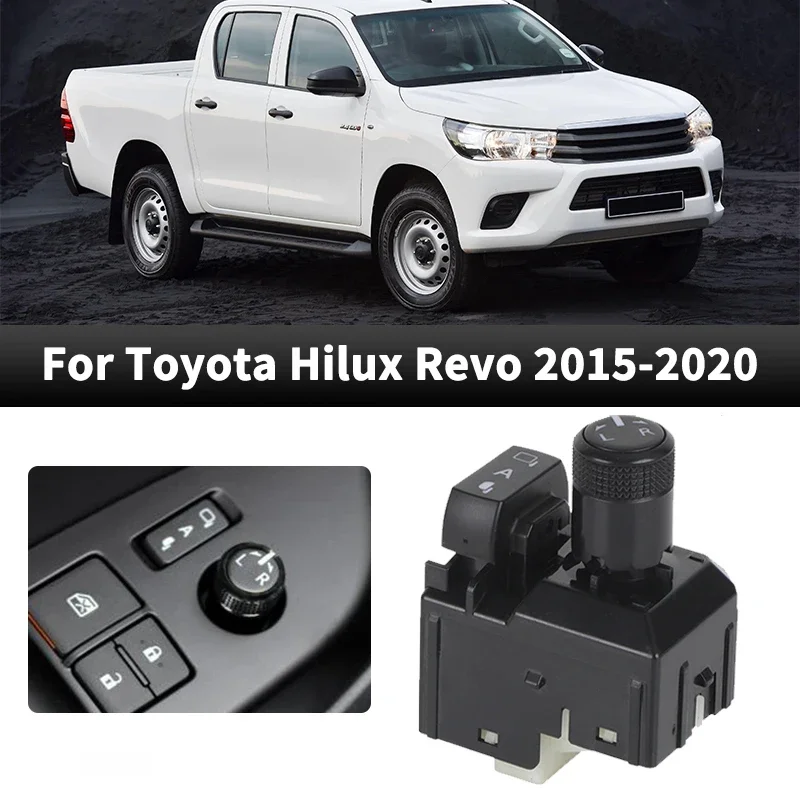 

Folding Wing Rearview Mirror Switch Master Adjust Button Knob For Toyota Hilux Revo 2015 2016 2017 2018 2019 2020 LHD 183712