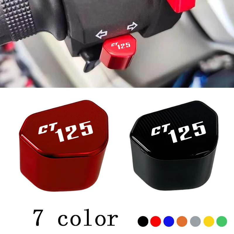 

Для HONDA CT125 CT125 Hunter Cub 2020-2025 универсальные аксессуары с ЧПУ алюминиевая кнопка для мотоцикла, переключатель указателя поворота, колпачок для ключей