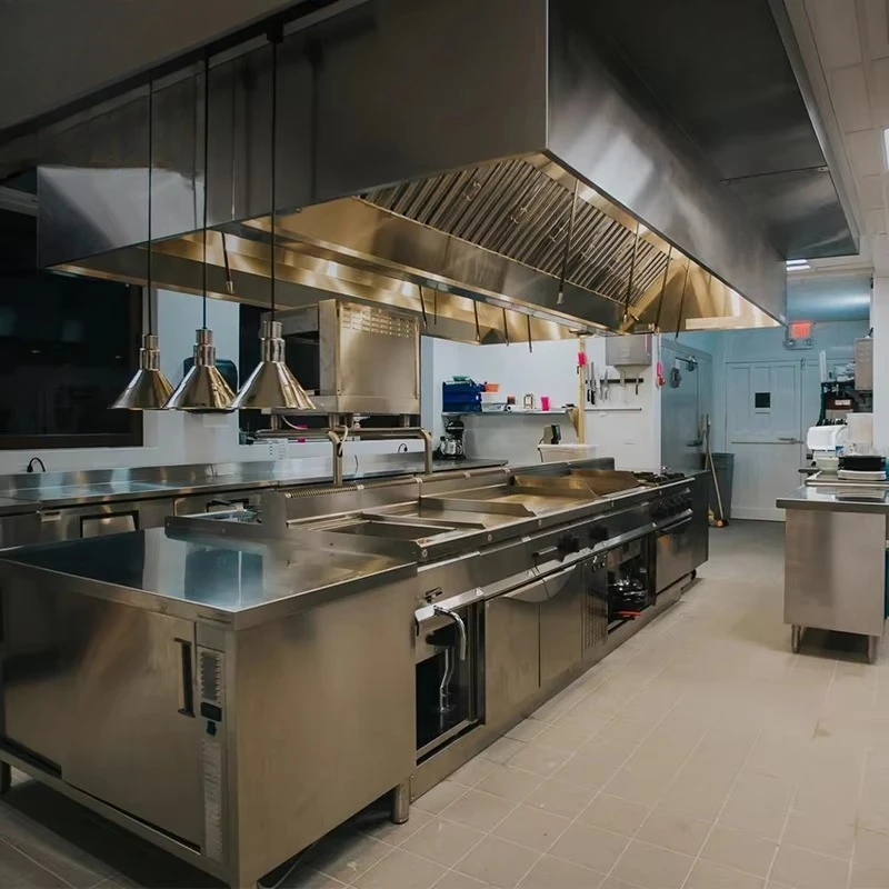One-stop Kitchen Solution Commercial Kitchen Stainless Steel Restaurant Catering Equipment Industrial Kitchen Equipment