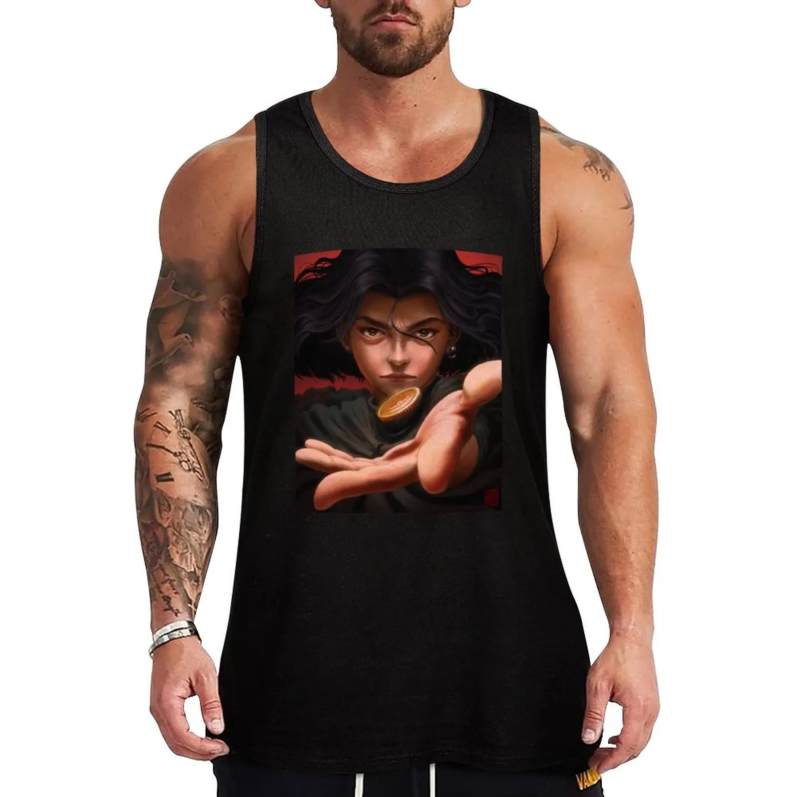 

Vin - Mistborn Tank Top bodybuilding t shirt Men's tops T-shirt men Men's sports t-shirt