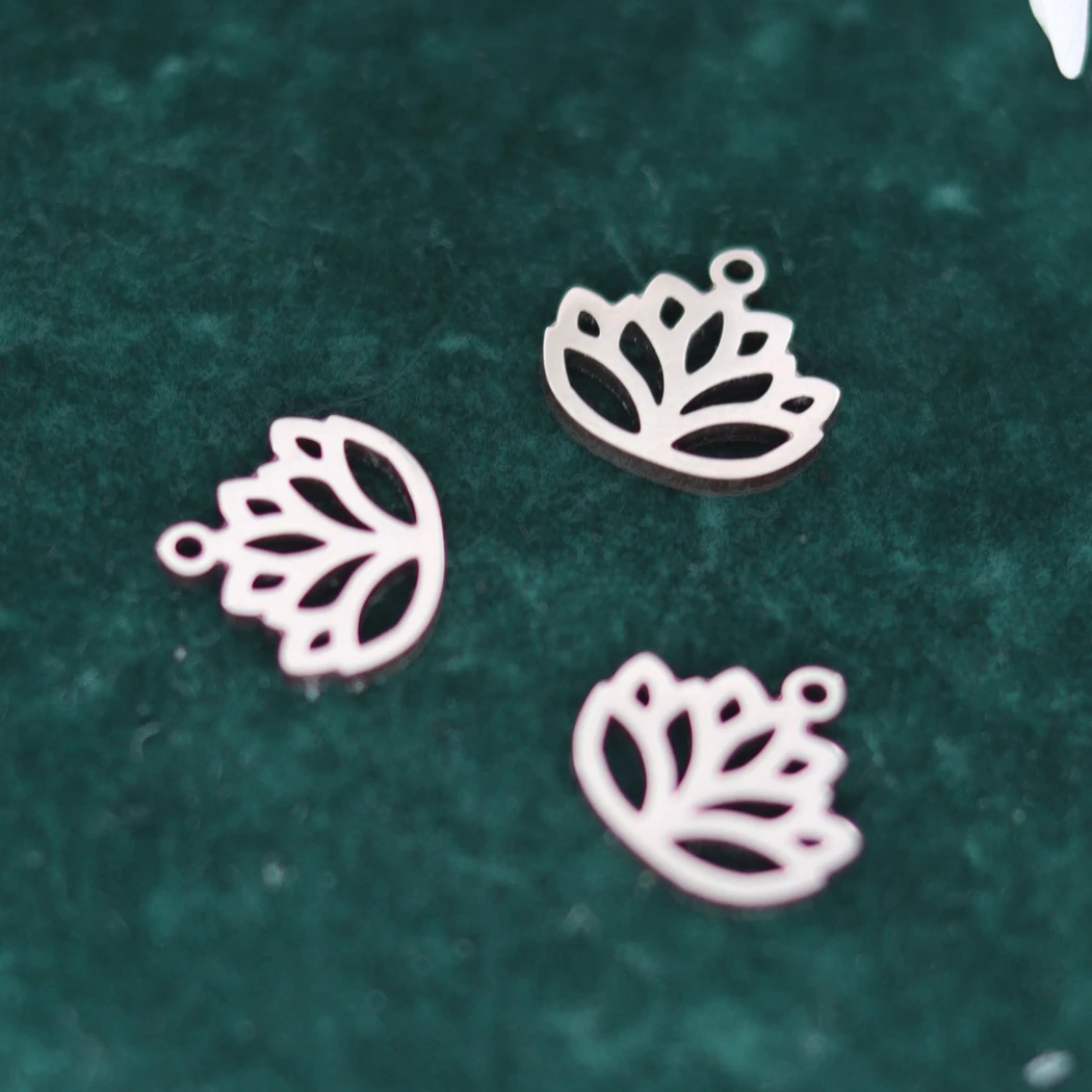 3pcs Stainless Steel Charms Mouse Hippo Howling Wolf Skates Shoes Skull Pendant DIY Jewelry Making Earrings Necklace Bracelet
