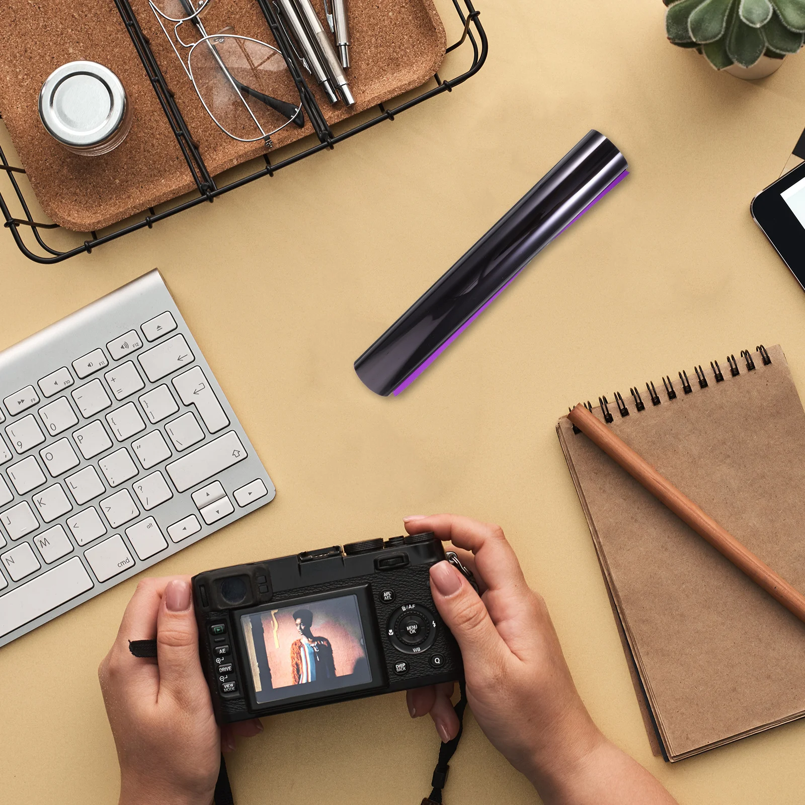 1pc サンセットムード照明フィルムディフューザーシート写真撮影用色補正ジェルペットフィルターシート