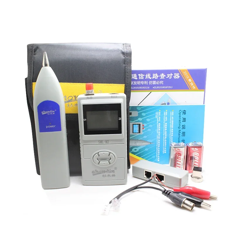 Multifunctional electrical network cable length breakpoint measuring instrument, fiber optic attenuation testing