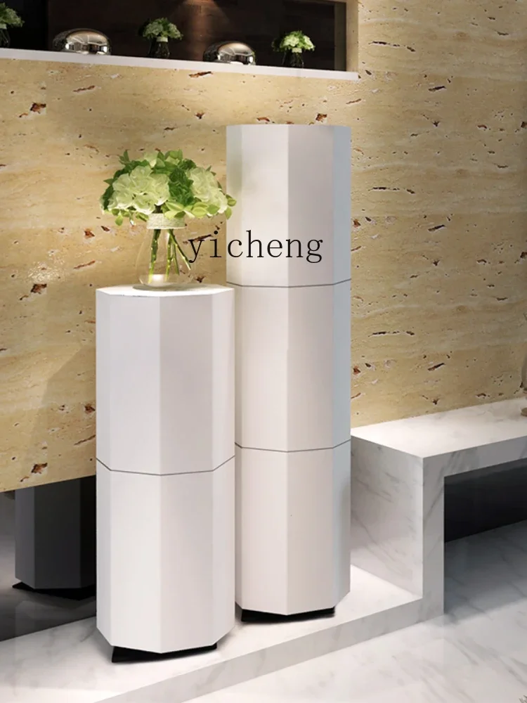 Creative Rotational Shoe Cabinet European-Style Large Capacity Home Doorway Hallway Cylinder