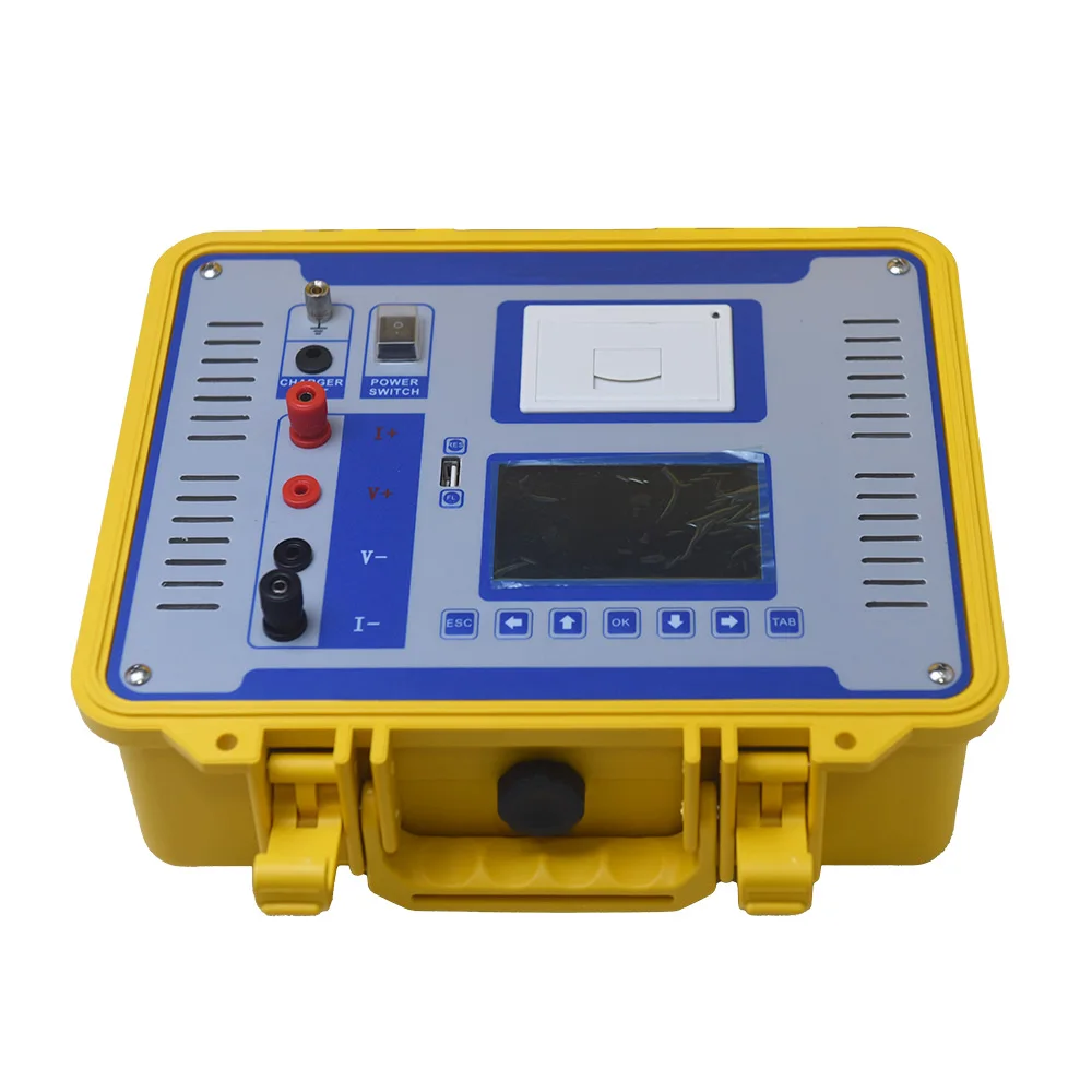 

Micro Ohmmeter Ground Resistance Tester Built-In Battery Bond Tester SPDA Measurement Essential for Efficient Resistance Meter