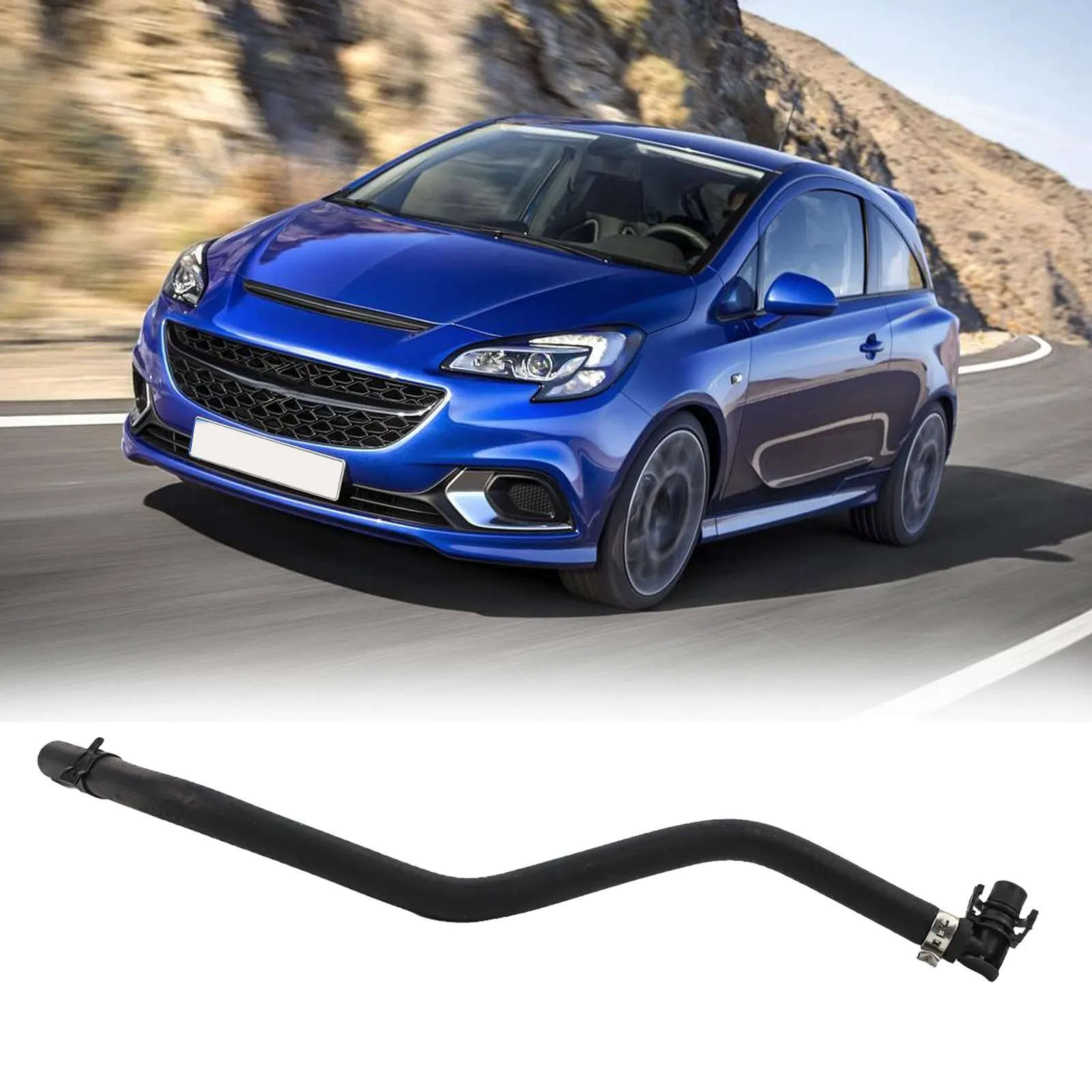 As Shown Coolant Hose Automotive Coolant Tank Hose Pipe Easy Installation Interchange Part Number OE Specification