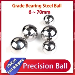100CR6 G10 Grade Bearing Steel Ball High Chromium Precision Solid Balls 6/6.1/6.2/6.35/6.4/6.6/6.7/6.8/7/7.1/7.2/7.3/7.4/9~70mm