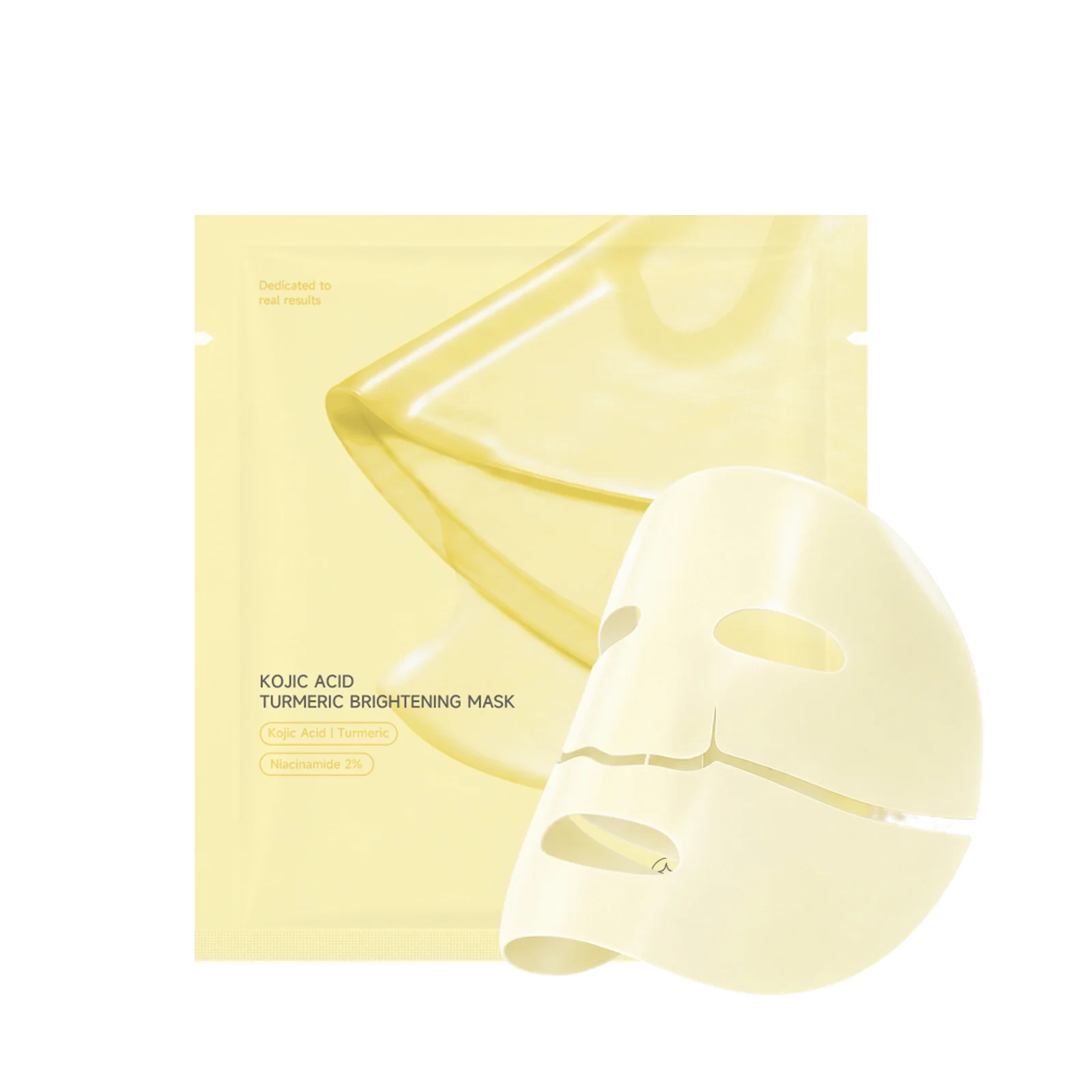 Turmeric Brightening Face Mask Glow Skin Elasticity Anti Wrinke Whitening Anti-Aging Firming Hydrating Moisturizing Facial Mask