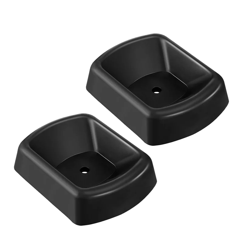 ABGR-Jack Wheel Chock Rubber Caster Trailer Dock 6 Inci Stabilizer Penghenti Roda Tunggal Transportasi untuk Kargo Trailer Perjalanan