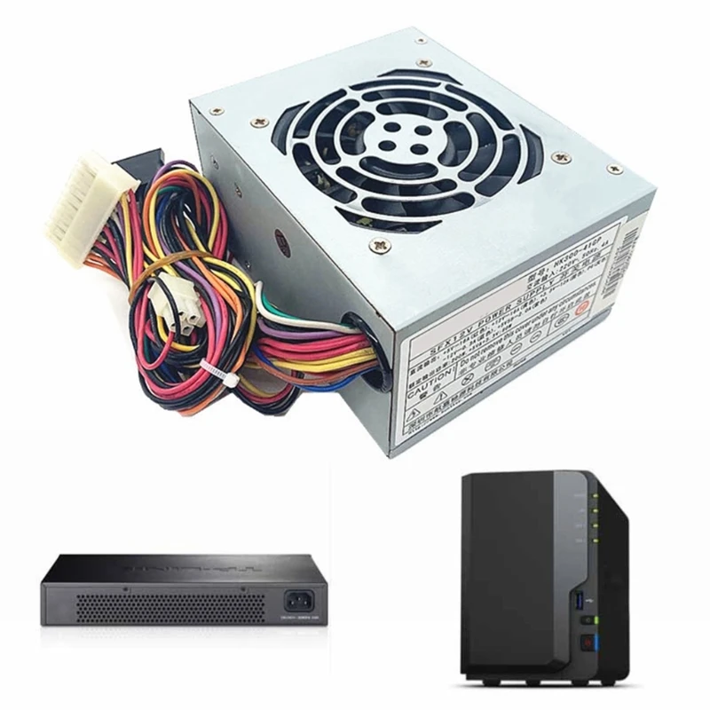 Catu Daya Sasis Komputer Desktop 250W MINI PSU HK300-41GP Catu Daya Mesin Kasir PC Desktop Kecil