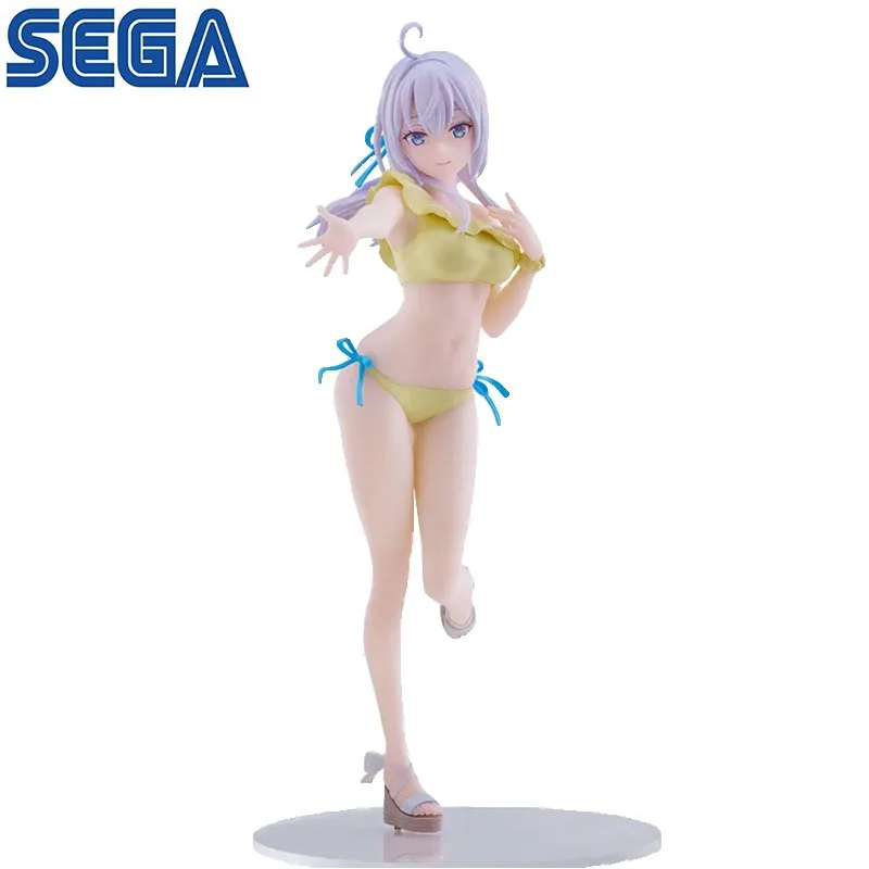 

IN Stock SEGA Alisa Mikhailova Kujou Mizugi Alya Sometimes Hides Her Feelings in Russian Original Anime Figure Model Toys 19 Cm
