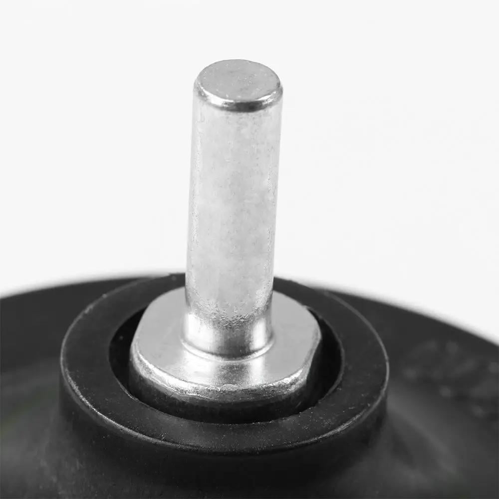 Dischi abrasivi da 100/125mm Disco abrasivo in feltro Disco soporte Pad Hook-Loop Piastra Carta vetrata Disco abrasivo autoadesivo Supporto