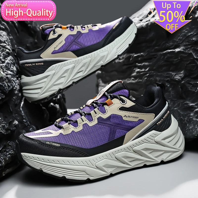 2026 Hot Selling Summer Lightweight Mens Sports Shoes Low Cut Wear-resistant Running Shoes Shock-absorbing Wrapped Walking Shoes