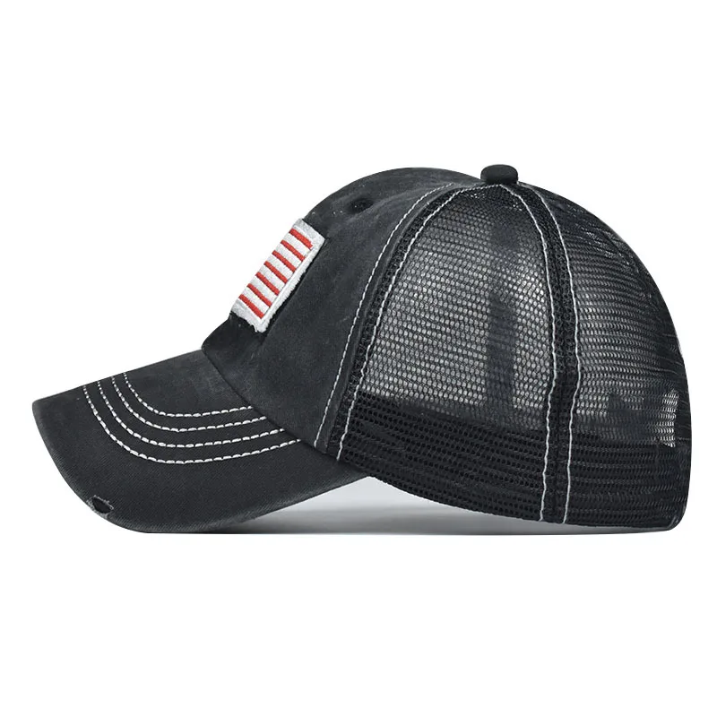 women baseball cap ponytail hats mesh spring summer caps
