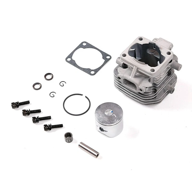 4 Bolt 32Cc Engine Cylinder Kit for Rovan Cy Zenoah Engine for 1/5 Hpi Km Rv Baja 5B 5T 5Sc Losi Rc Car Parts