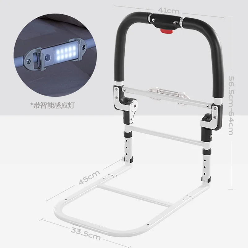 軽量補助装置 高齢者用ベッドレール ベッド補助レール 滑り止めハンドル 障害者用 Barandales Para Cama シニア製品