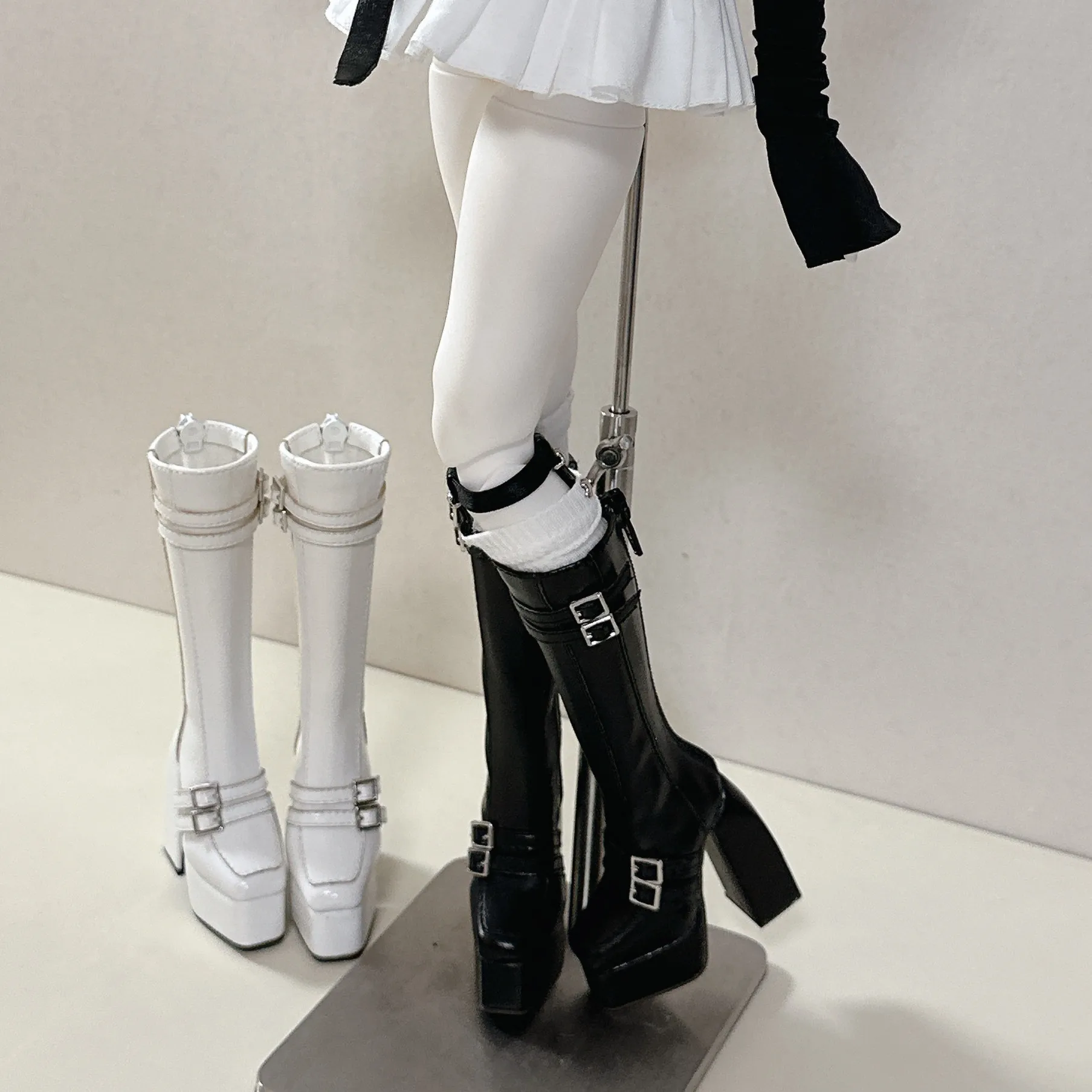 New Bjd Doll Fashion High Heels 1/4 Dfh Powerful Snow Leopard Body Girl Dress Up Bjd Game Mini Shoes Accessories No Doll
