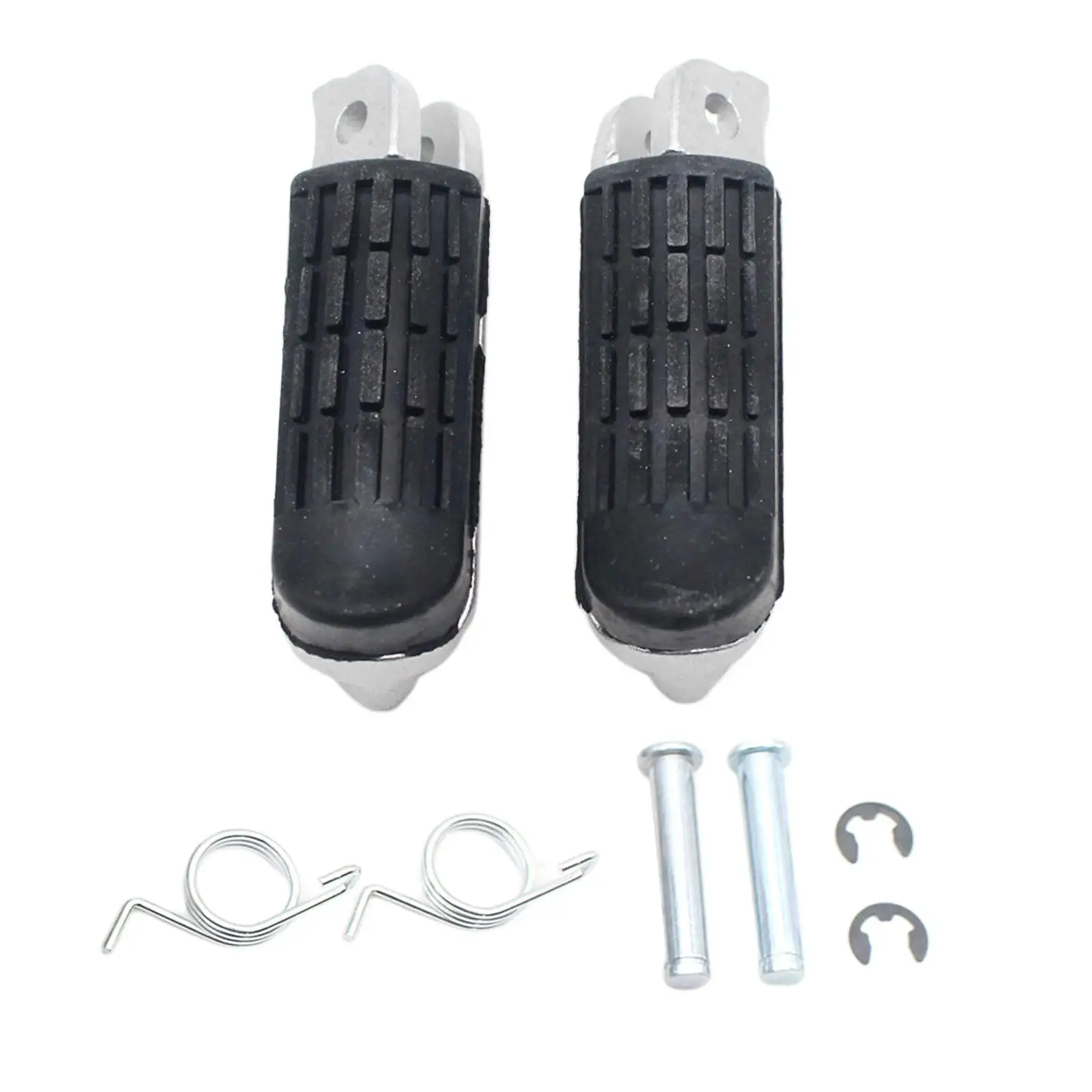 New Black Footrest Foot Pegs for Honda CB400 CB1300X4 CB1300SF CBR600 VFR800