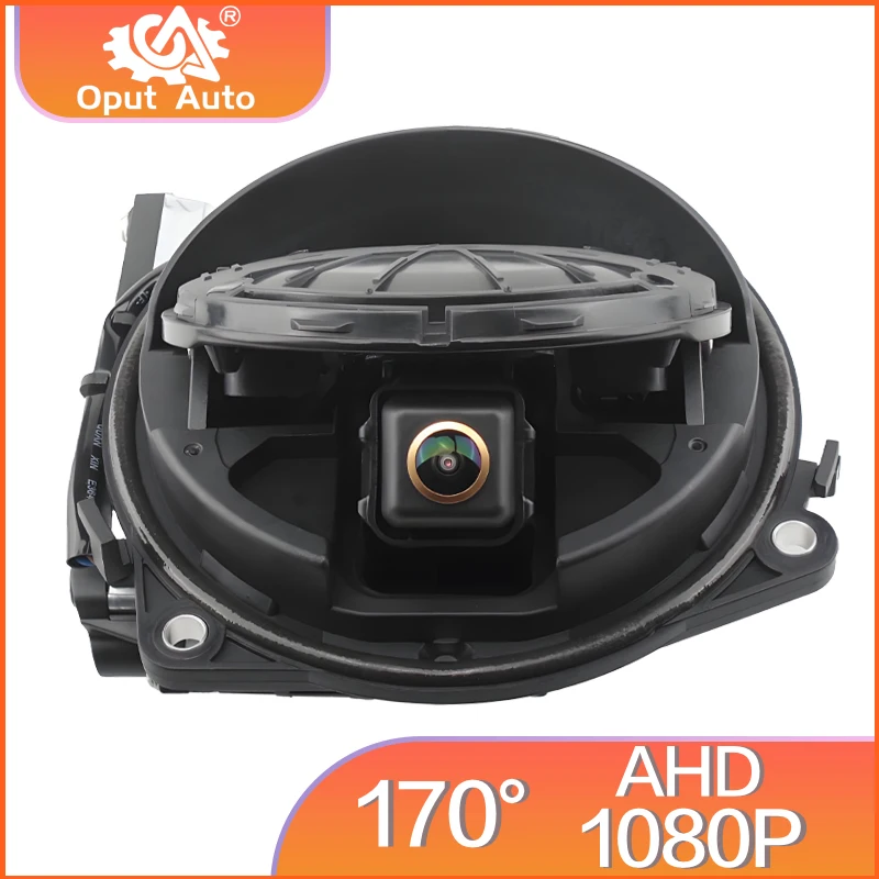 Badge Flip Emblem 170°  AHD 1080P Rear View Backup Camera For VW Golf Polo 6R 6C CC Beetle Magotan B6 B7 B8 EOS T-roc Passat