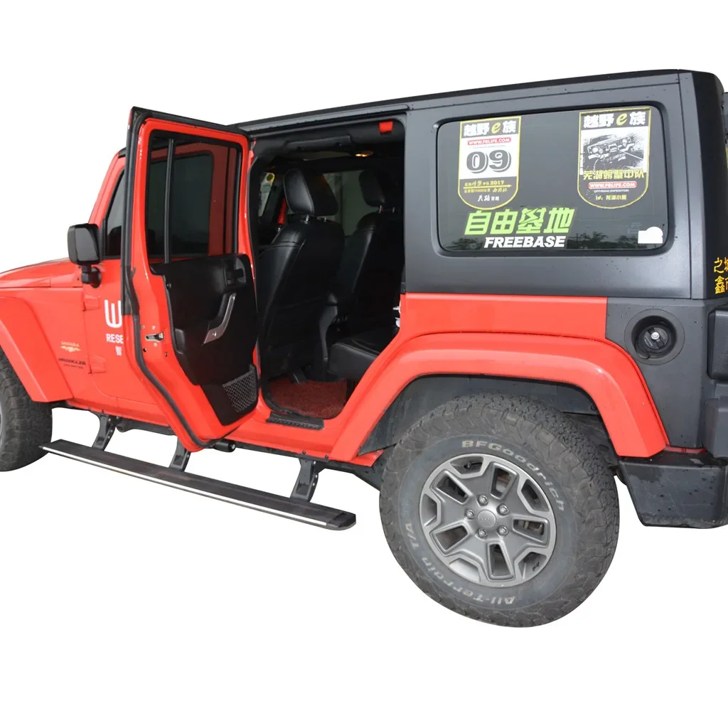 

KSC AUTO 2019 Top Selling Electric Side Step Power Running Boards for Jeep Wrangler JK 4 Doors 2006-2017