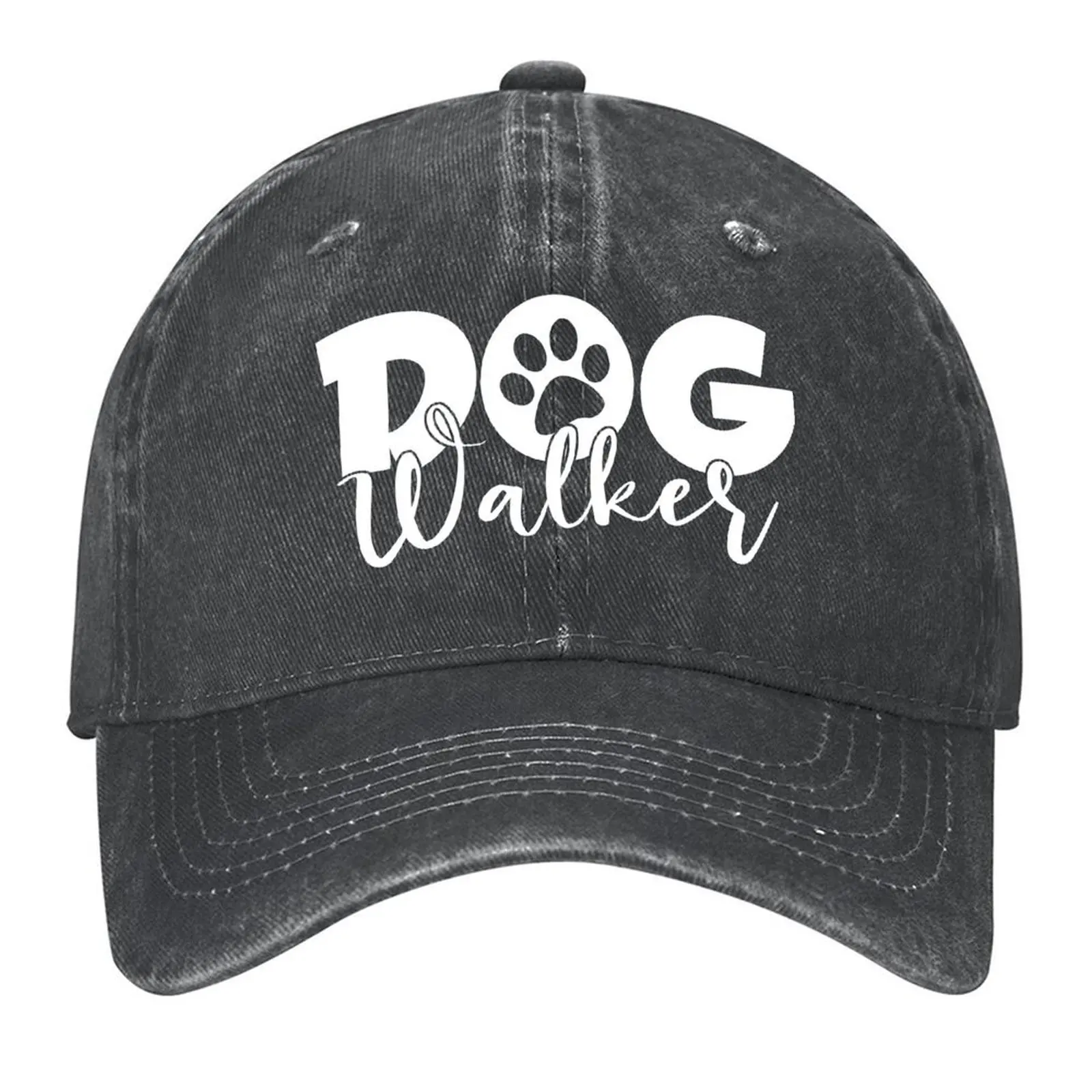 

Dog Walker Tee, Funny Dog walking Baseball Cap Trucker Cap black Funny hats Thermal Visor Women's Hats 2025 Men's