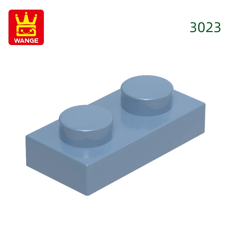 Wange 313 stks/partij 3023 6225 1x2 Lage Bouwsteen Moc Basic Onderdelen Compatibel met Bricks DIY Kinderen speelgoed Montage Geschenkdoos