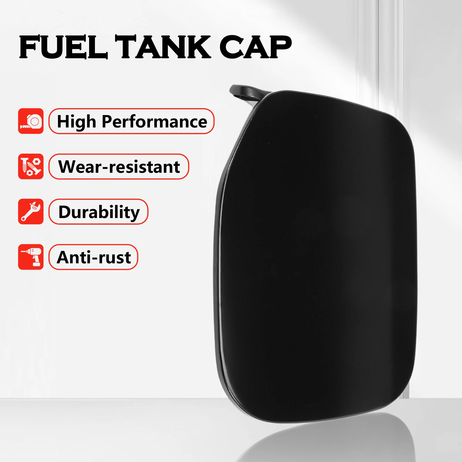 77350-35050 Fuel Filler Lid Compatible with 2003 2004 20005 2006 2007 2008 2009 4Runner Fuel Door