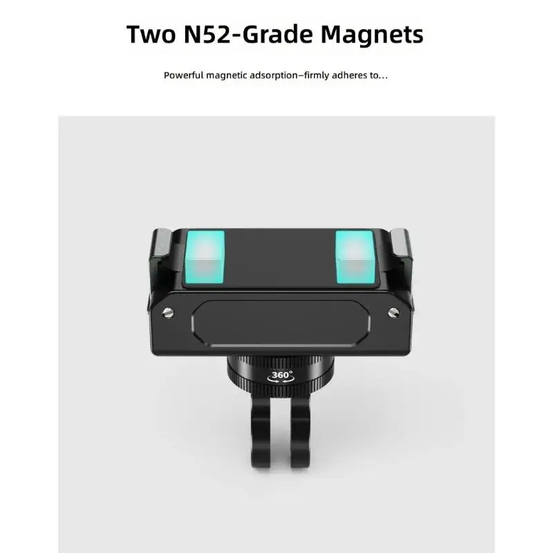 

Y1UB Quick Release Mount For Action Camera With 360 Degree Rotation And Double