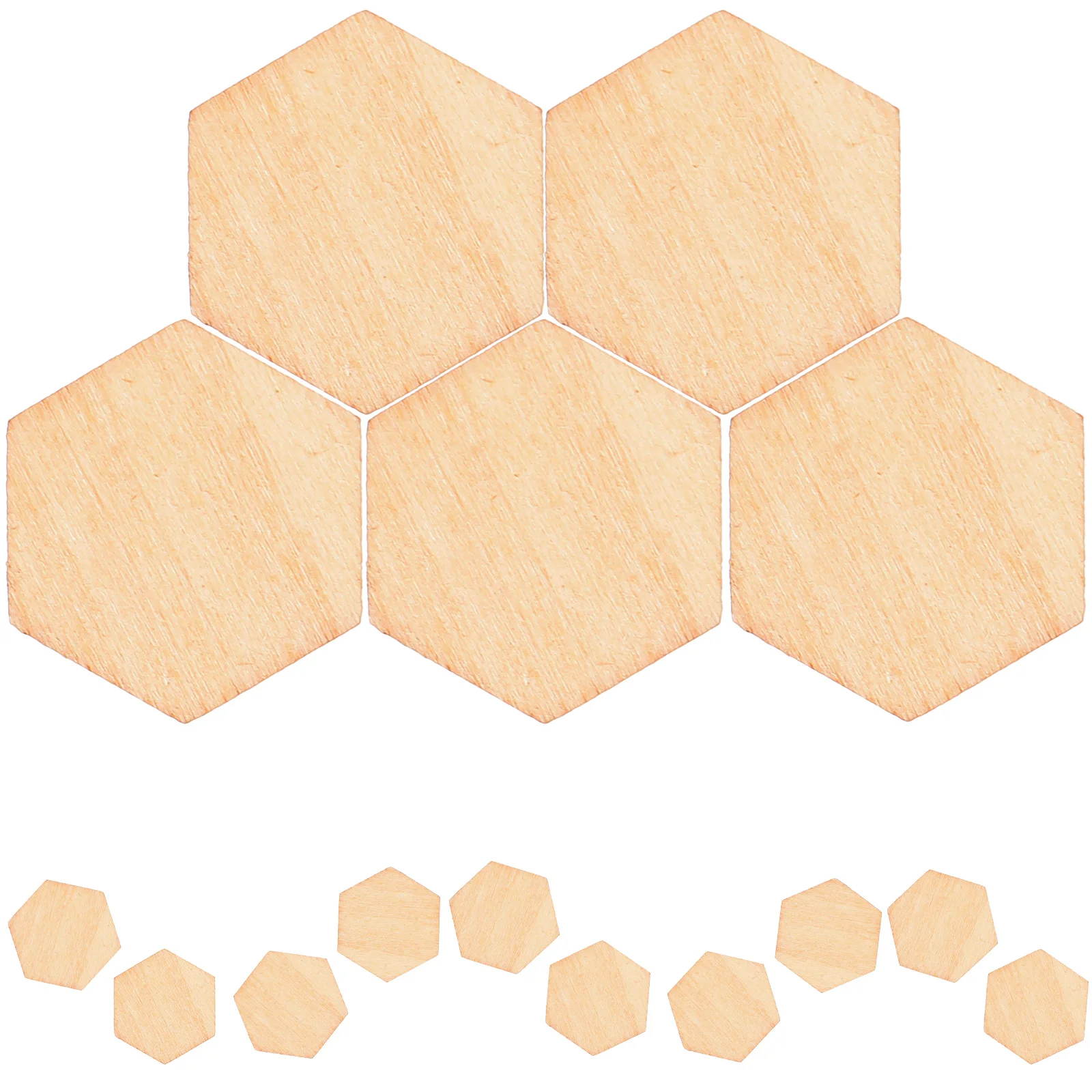 

200 Wooden Pieces Smooth Surface Premium Quality DIY Crafts Hanging naments Christmas Wedding Birthday Decorations
